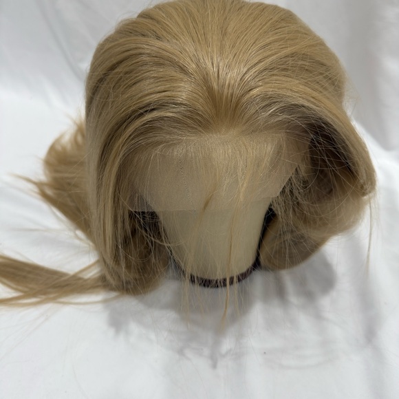 Brand New FUHSI Synthetic Lace Front Wigs - Blonde & Platinum Colors, 22 inch main image 10
